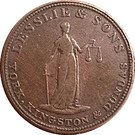 ½ Penny - (Lesslie & sons tokens)