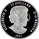 25 Dollars - Elizabeth II (Toronto City Map)