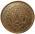 1 Penny / 2 Sous (City Bank)