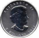 5 Dollars - Elizabeth II (Timber Wolf)