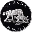 150 Dollars - Elizabeth II (Cougar; Platinum)