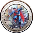 50 Cents - Elizabeth II ("Superman: Then and Now" Lenticular Coin)