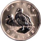 1 Dollar - Elizabeth II (Common Eider; specimen set)
