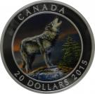 20 Dollars - Elizabeth II (The Wolf; coloured)