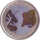 25 Cents - Elizabeth II (Sasquatch)