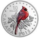 10 Dollars - Elizabeth II (Northern Cardinal)