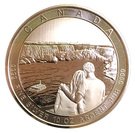50 Dollars - Elizabeth II (10 oz. Silver Bullion Coinage; Niagara Falls)