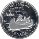 25 Cents - Elizabeth II (May; silver)