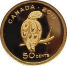 50 Cents - Elizabeth II (Peregrine Falcon)
