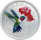 25 Cents - Elizabeth II (Ruby-throated Hummingbird)