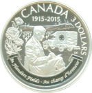 3 Dollars - Elizabeth II (In Flanders Fields)