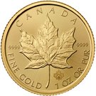 50 Dollars - Elizabeth II (4th effigy; 1 oz. Gold Bullion Coinage)