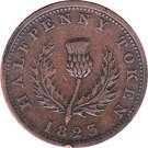 ½ Penny - George IV