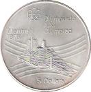 5 Dollars - Elizabeth II (Olympic village)