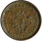 ½ Penny - T. DUSEAMAN Butcher Belleville