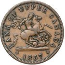 1 Penny - Bank of Upper Canada