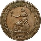 ½ Penny (Britannia & Eagle)