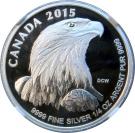 3 Dollars - Elizabeth II (Bald Eagle; ¼oz. Silver Bullion Coinage)
