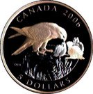 5 Dollars - Elizabeth II (Peregrine Falcon and Nestlings)