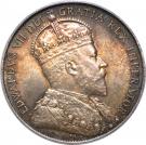 50 Cents - Edward VII (Edwardian Leaves)