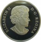 25 Dollars - Elizabeth II (Arctic Fox and Northern Lights)