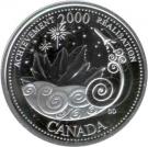 25 Cents - Elizabeth II (Achievement; silver)