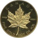 50 Dollars - Elizabeth II (2nd Portrait; 1 oz. Gold Bullion Coinage)