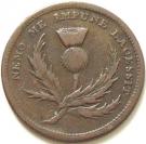 ½ Penny (John Brown, Halifax)