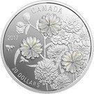 20 Dollars - Elizabeth II (Pearl Flowers)