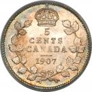 5 Cents - Edward VII