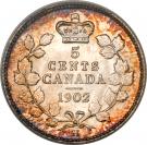 5 Cents - Edward VII