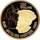 100 Dollars - Elizabeth II (Jacques Cartier)
