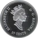 25 Cents - Elizabeth II (Harmony; silver)