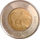 2 Dollars - Elizabeth II (4th portrait)