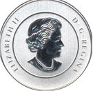 25 Dollars - Elizabeth II (Canadian Flag Anniversary)