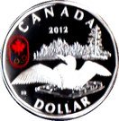 1 Dollar - Elizabeth II (Lucky Loonie 2012)