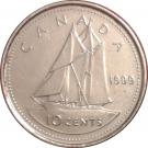 10 Cents - Elizabeth II (3rd portrait)