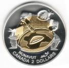 2 Dollars - Elizabeth II (Nunavut; Silver)