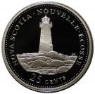 25 Cents - Elizabeth II (Nova Scotia; silver)