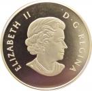 3 Dollars - Elizabeth II (Canadian Flag)