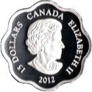 15 Dollars - Elizabeth II (Lunar Lotus; Year of The Dragon)