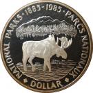 1 Dollar - Elizabeth II (National Parks)