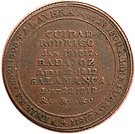 ½ Penny (Wellington Peninsular token to Salamanca)