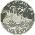 30 Dollars - Elizabeth II (George VI - Battle of the Atlantic)