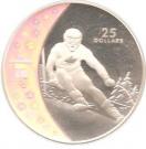 25 Dollars - Elizabeth II (Alpine Skiing)
