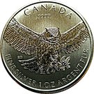 5 Dollars - Elizabeth II (Great Horned Owl)