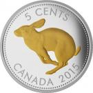 5 Cents - Elizabeth II (Centennial of Confederation)