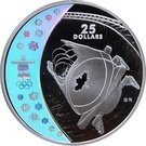 25 Dollars - Elizabeth II (Bobsleigh)