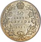 50 Cents - George V (w/o "DEI GRATIA")