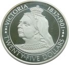 25 Dollars - Elizabeth II (Queen Victoria)